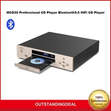 MCD30 Professional CD Player Bluetooth5.0 2-Channel Lossless HiFi CD Player ot25