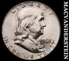 1963 Franklin Half Dollar- Silver- Scarce High Grade No Reserve #i9626