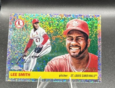 2025 Topps Chrome Platinum #333 Lee Smith Silver Speckle Refractors /150