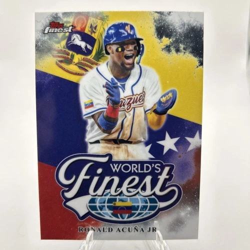 2026 Topps Finest Ronald Acuna Jr. Base (RAW)