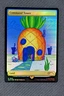 2025 MTG Magic The Gathering SLD Secret Lair Drop Spongebob Foil Command Tower