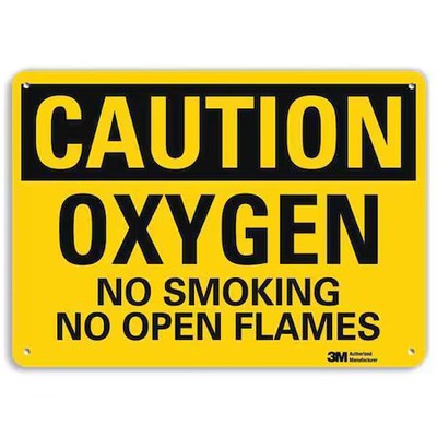 Lyle U4-1583-Ra_10X7 No Smoking Sign, 7'' H, 10'' W,  Vertical Rectangle,