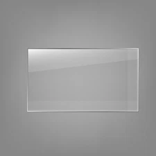 Glass - 68" x 29" x 3/16" - Tempered w/ 4 Holes