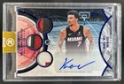 2025-26 Topps Three Kel'el Ware Veteran 3 Patch Auto Autograph Blue #/15 Heat