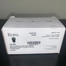 Rohl AS525PN Waste Disposal Air Activated Switch Button Only POLISHED NICKEL