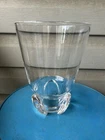 Vintage Steuben Trefoil 8021 Heavy Art Glass Vase 7.5” Signed-As-Is Nicks