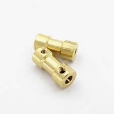 2/2.3/3/3.17/4/5/6mm Coupler Brass Coupling Joint Motor Shaft Hot Sale
