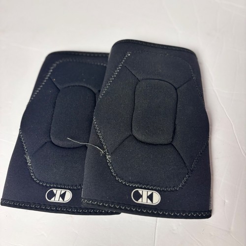 Cliff Keen Youth Wrestling Knee Pads Black Padded Neoprene Protective Gear Pair
