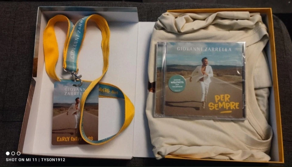 Giovanni Zarrella – Per Sempre(Fanbox) Limited Edition-**neu**nicht Verschweißt - Bild 3 von 3