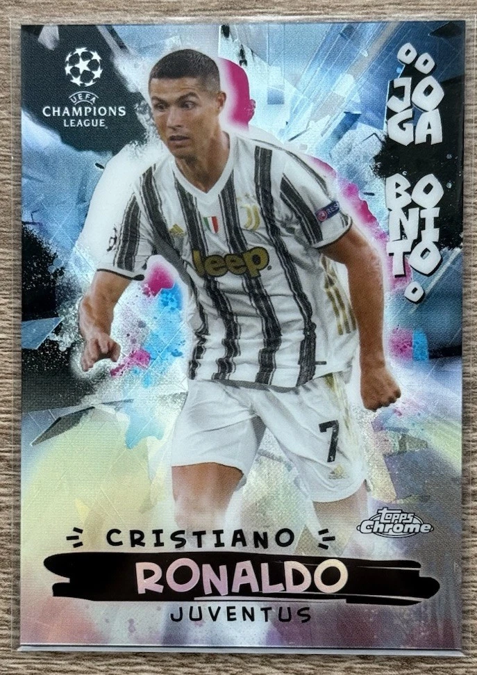 2020-21 Topps Chrome Uefa Champions League - Cristiano Ronaldo #JB