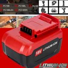 6.0Ah 18V Lithium Ion Battery for Porter Cable 18 Volt PC18B PC18BL PC18BLX