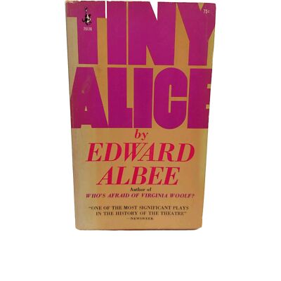 Tiny Alice by Edward Albee 1966 Paperback Book