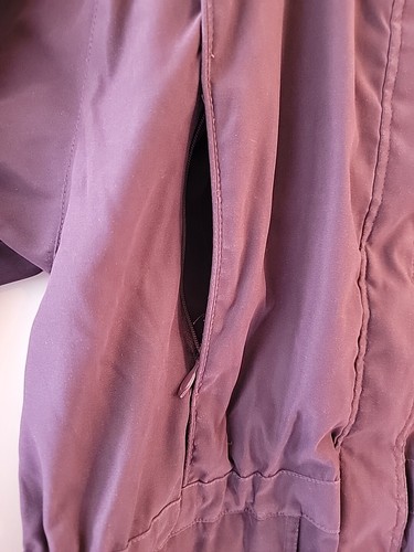 Cabelas Outerwear Womens Plum Purple Full Zip Winter Jacket Hooded Size Medium - Picture 8 of 18