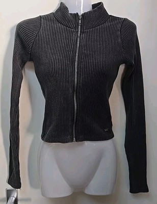 7281# Pull&Bear, Damen,  Jacke, Größe: XS, Farbe: Schwarz