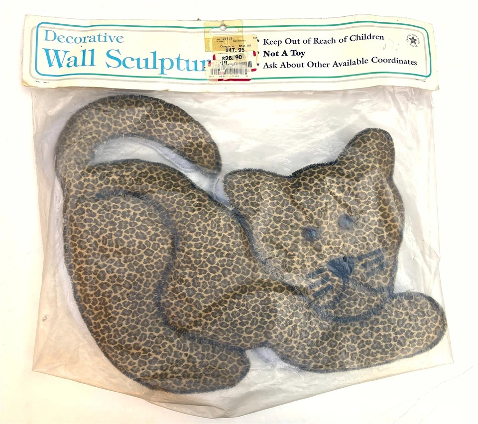 Glenna Jean Pk/2 Bebé Guepardo Leopardo 15" Peluche Suave Acolchado Decoración de Pared Safari Foto 2 de 4