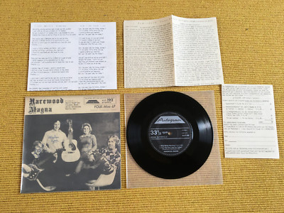 '7' Single: Harewood Magna (Near Mint) Inserts Lyriks Signed!