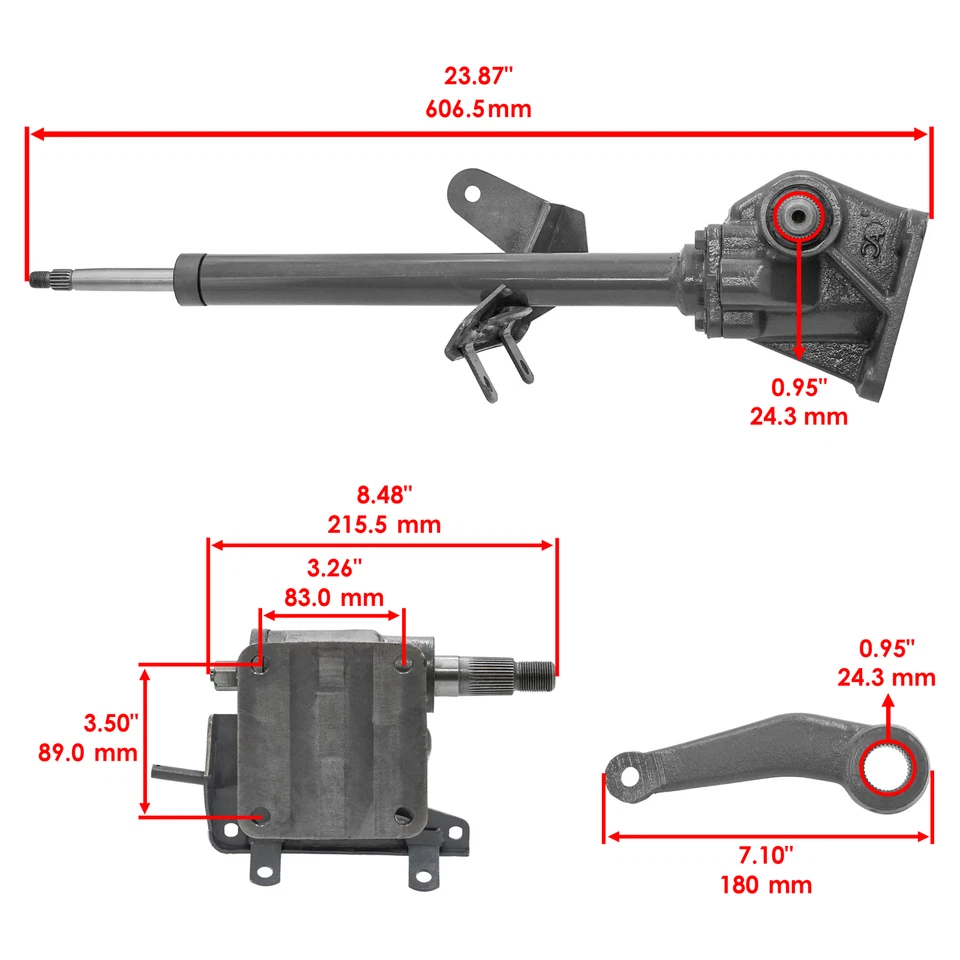 方向盘和轴适用于久保田 B7200 B8200 B9200 B5200D B5200E B6200D B6200E — 第 3/4 张图片
