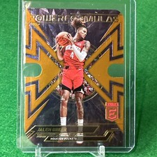 2022-23 Panini Donruss Elite Jalen Green #25 Power Formula Orange Die Cut 