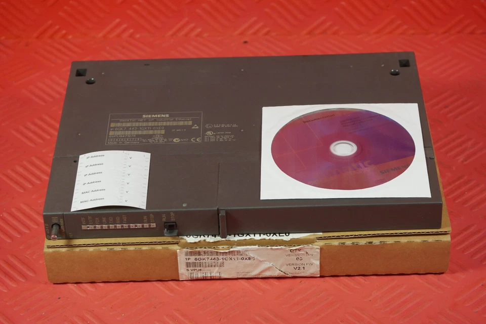 Siemens 6GK7443-1GX11-0XE0 / 6GK7 443-1GX11-0XE0 Simatic NET CP NEU! - Bild 2 von 4