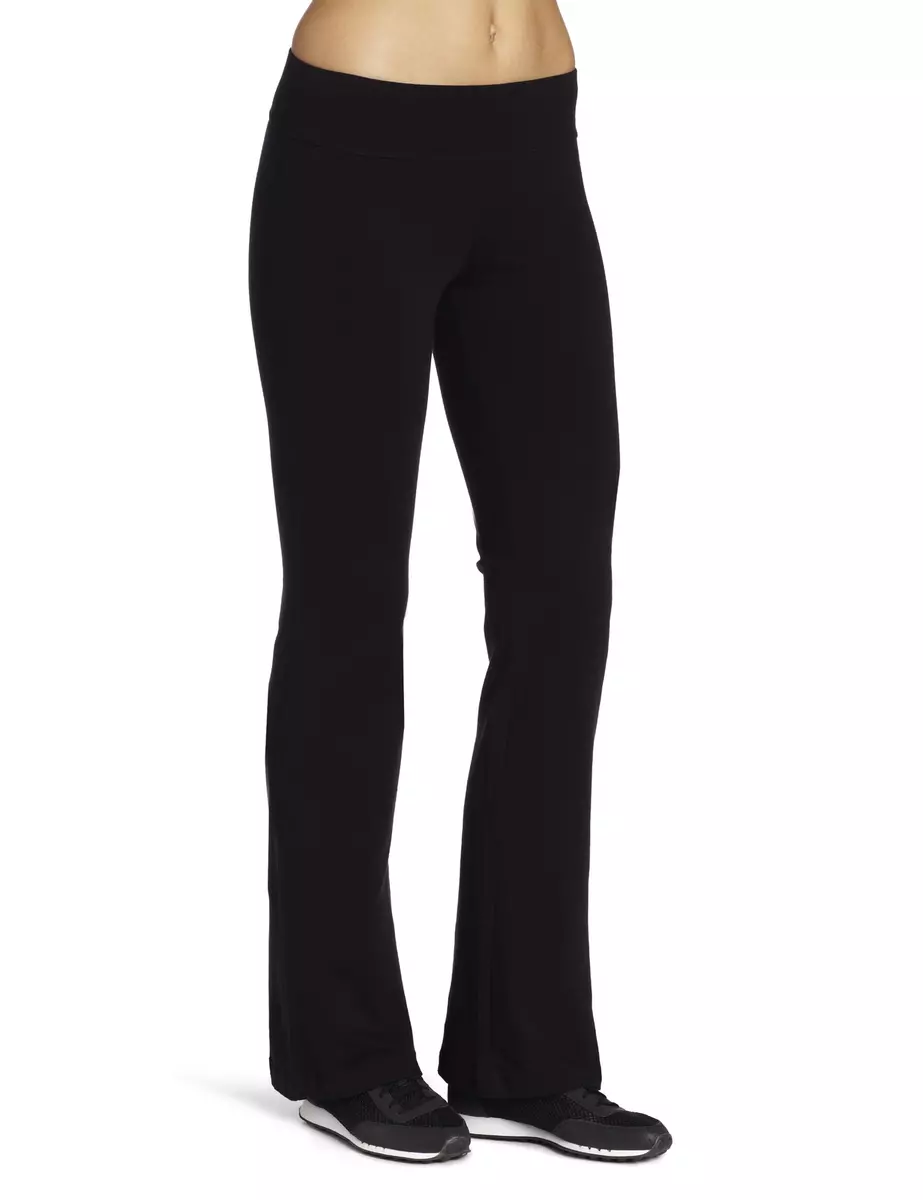 Spalding Women's Bootleg Yoga Pant, Black, Medium