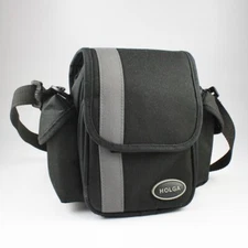 Holga Camera Bag - 8" x 7" x 4.5" - Black/Gray Nylon Case - Lomography