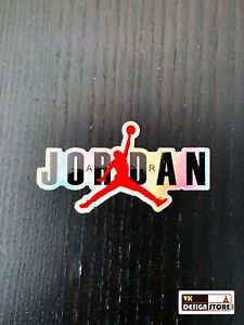 Air Jordan sticker (3” x 1.5”). Laptop decal. Perfect as iMac or iPhone sticker.