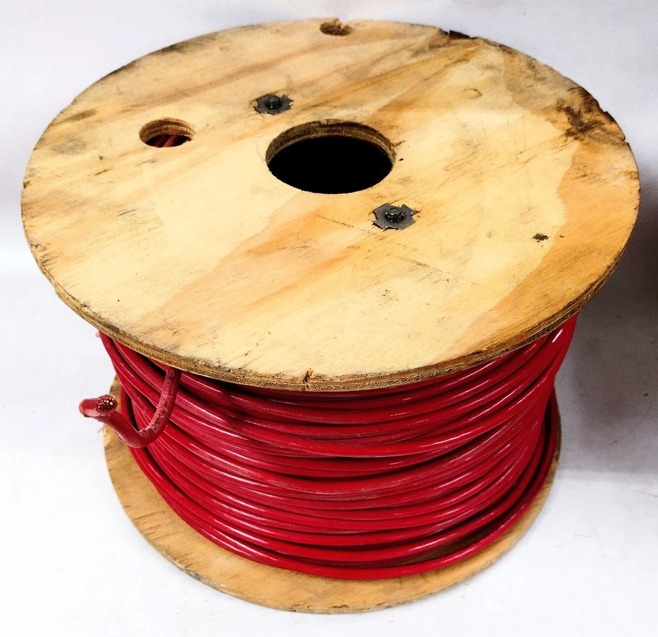 ENCORE 8-AWG RED HOOK-UP WIRE 335FT 600V GAS/OIL RESISTANT - Image 2 of 4