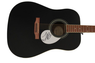 JUSTIN BIEBER SIGNED AUTOGRAPH GIBSON EPIPHONE ACOUSTIC GUITAR