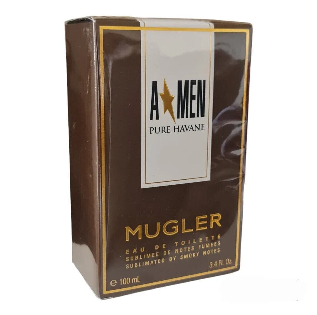 Mugler A*Men Pure Havane 100ml Brand New Boxed & Sealed rare