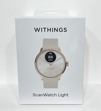 Withings ScanWatch Light (Rose Gold Beige) (37mm) (HWA11-model-1-All-int) (NISB)