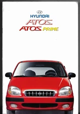 Hyundai Atos & Atos Prime 1999-2000 German Market Sales Brochure Atoz Amica