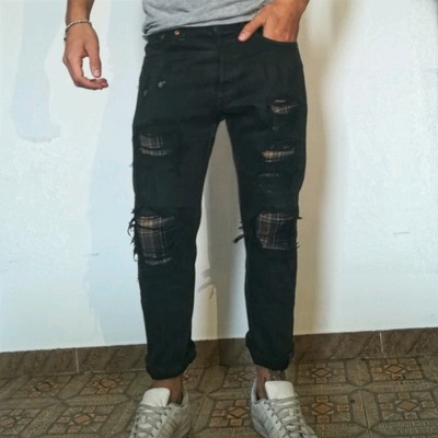 jeans levis strappati