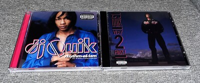 DJ Quik 2 CD Lot Rhythm-Al-Ism, Way 2 Funky