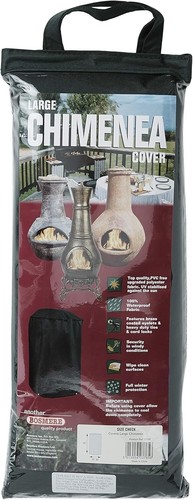 30" Weatherproof Chiminea Cover with Heavy Duty Ties - Ultimate Outdoor Shield - Picture 3 of 7
