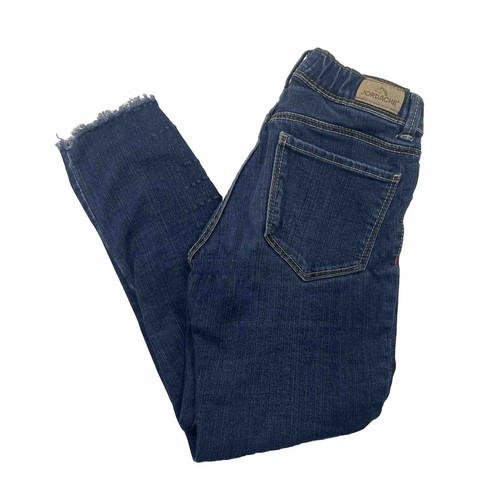 Jordache Girls Rainbow Side Tie Stitching Denim Jeans Size 7 - Picture 11 of 12