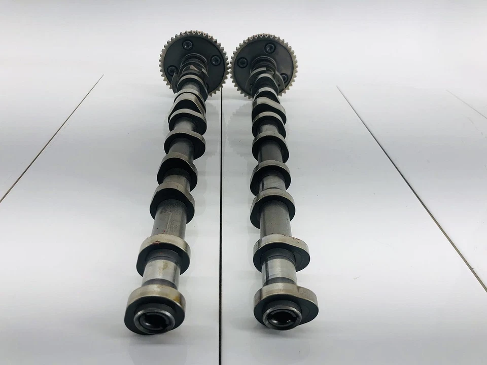 13-18 BMW 650I XDRIVE 4.4L V8 MOTOR ADMISIÓN ÁRBOL DE LEVAS JUEGO DE 2 OEM Foto 3 de 4