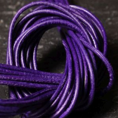 Lederband Ziegenleder 1,5mm 1m lang weiche Ware aktuelle Farben Steinschatz - Bild 13 von 23