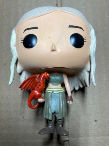 Daenerys Targaryen with Red Dragon Funko Pop