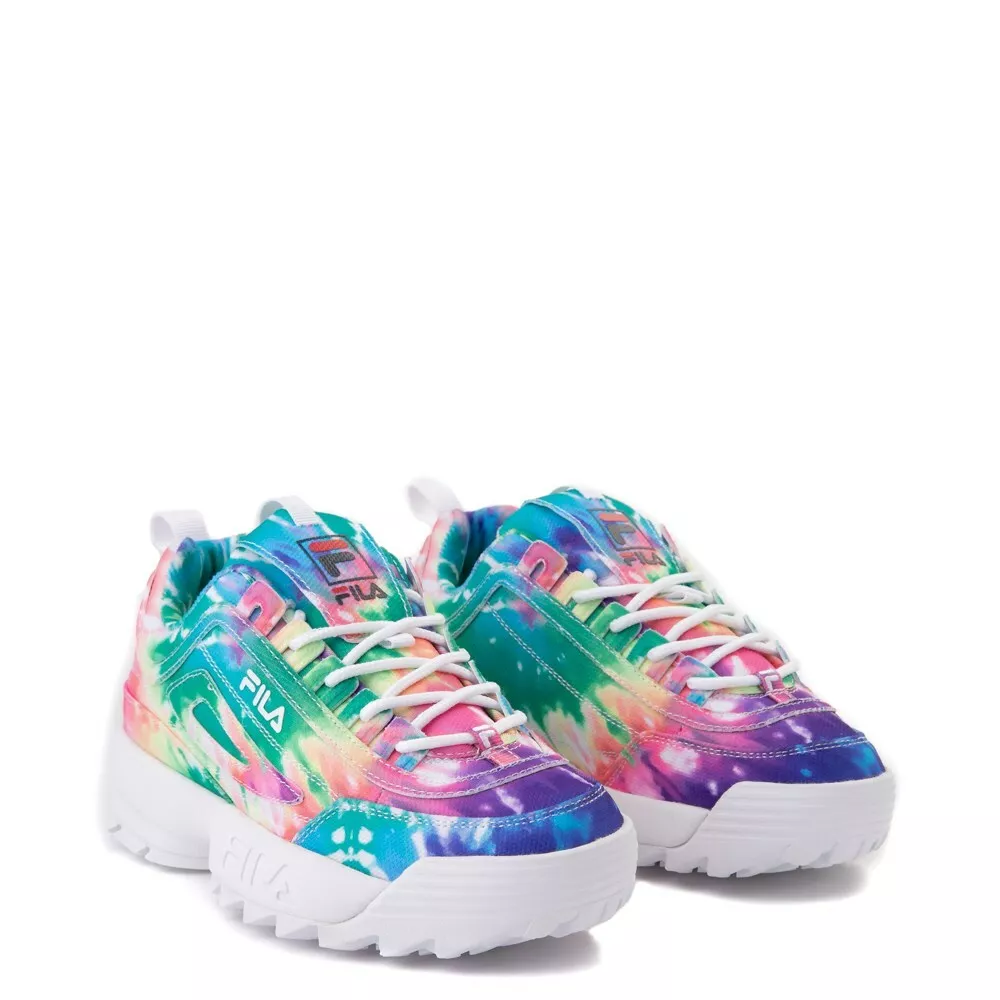 Tie dye fila shoes hot sale