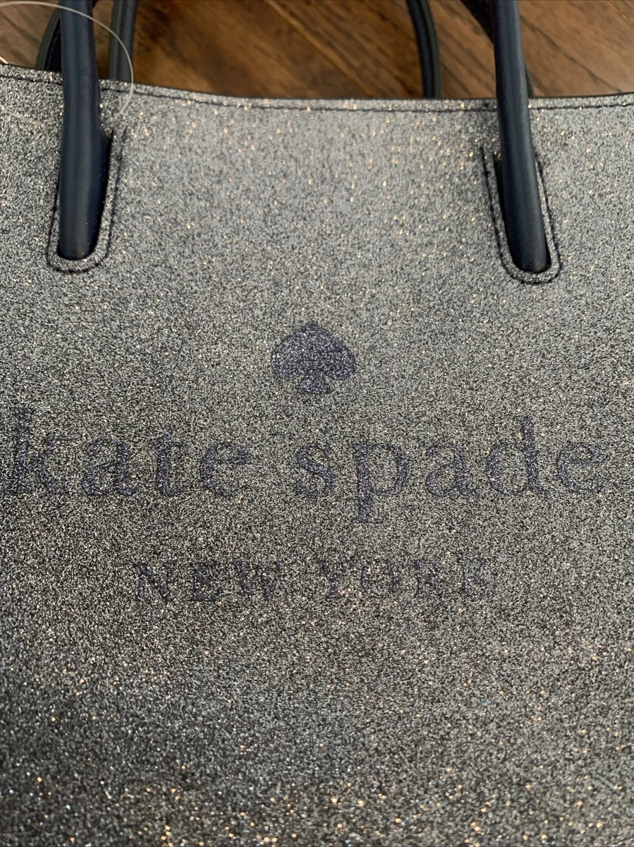 Kate spade cheap silver glitter tote