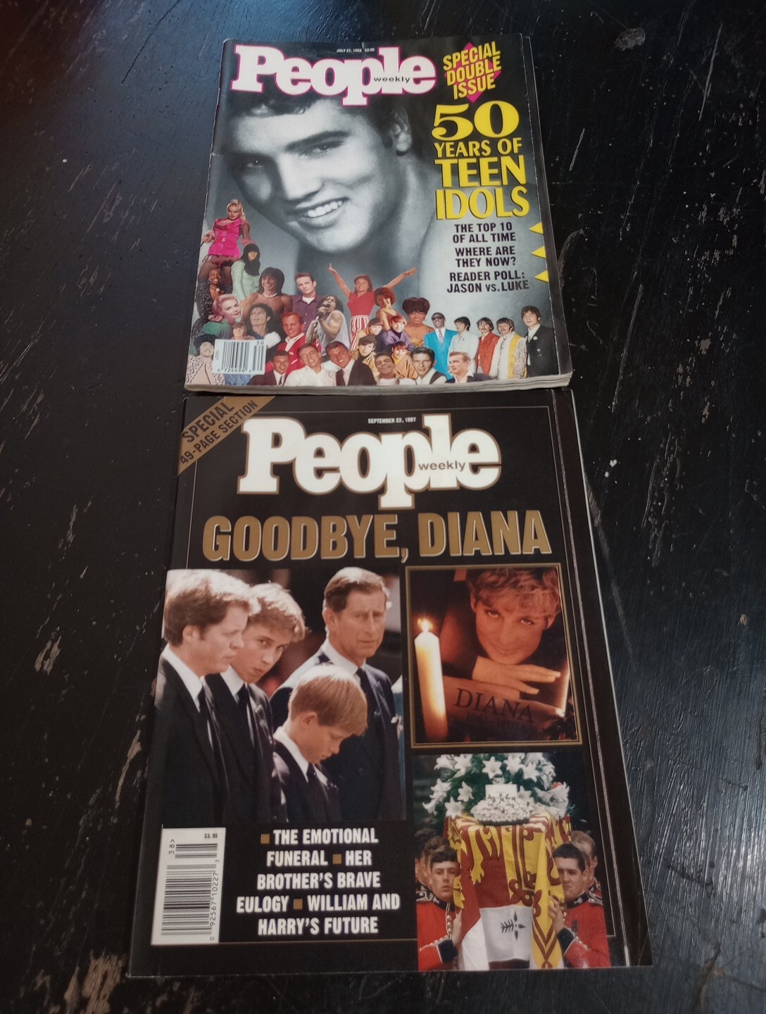 People Magazine July 27 1992 - Special Double Issue - Teen Idols, Goodbye Diana
