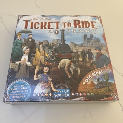 Zug um Zug Frankreich + Alter Westen Erweiterung Brettspiel - NEU