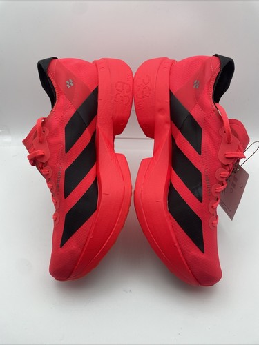 Adidas Adizero Adios Pro 4 Black Red Running Shoes Carbon UK 8 EU 42 New - Picture 4 of 6