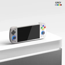 5 Handheld Game Console 5.5'' AMOLED Screen Android13 Joystick RGB Lighting Effe