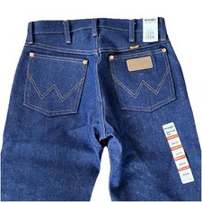 NWT Wrangler Cowboy Cut Original Fit Jeans 28x32 Dark Wash Western Denim