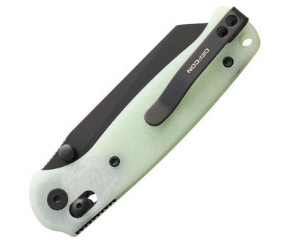  EDC-K モジュール 3715 7840414-01 Defcon Artifact Knife Axis Lock Jade G10 EDC Folding 3.25in Blade