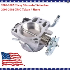 88984260 Throttle Body For 00-02 GMC Yukon Sierra Chevrolet Silverado 1500 2500