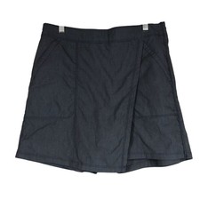 COLUMBIA - WOMEN'S 8 GRAY POLYESTER BLEND SKORT/SKIRT