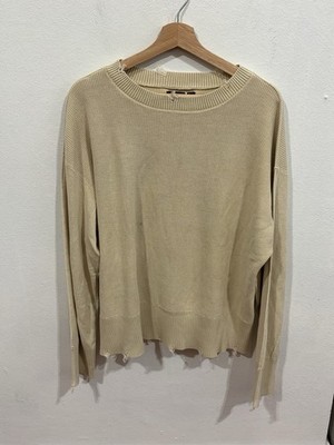 Nude Project Cropped Knit Sweater NEW Size M 100% AUTHENTIC