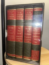 A History of the English Speaking Peoples Winston S. Churchill Box Set of 4 NEW